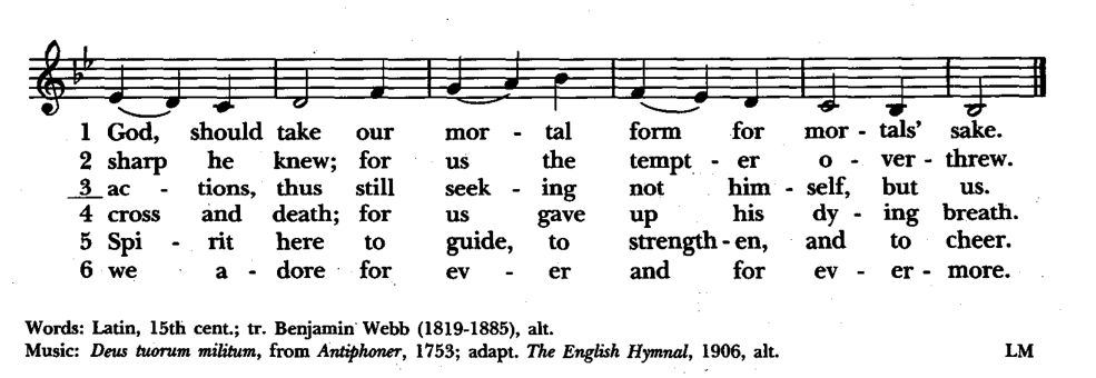 Hymn 448, final system and source credits