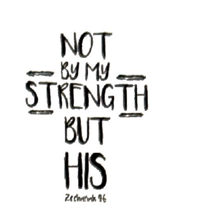 Hand-lettered Bible verse for Men’s Prayer Breakfast