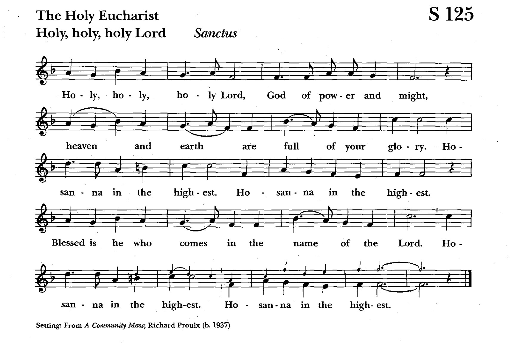 Hymnal 125